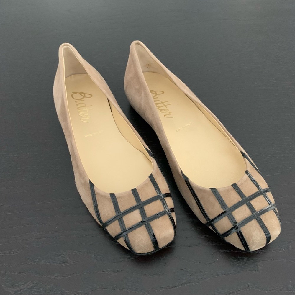 Butter Suede Flats